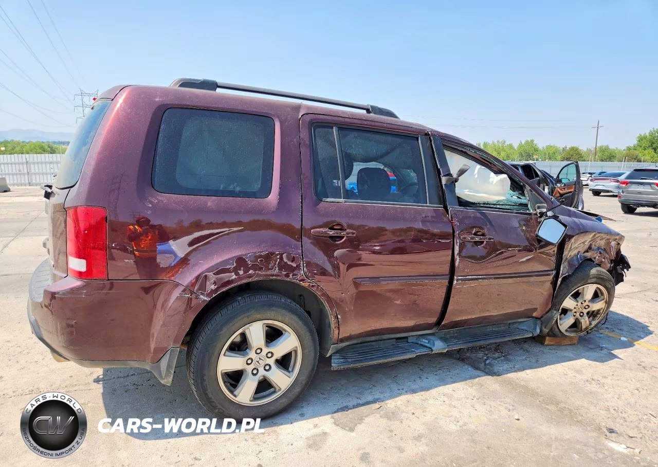 2009 Honda Pilot Exl VIN:5FNYF48589B013117 - 3