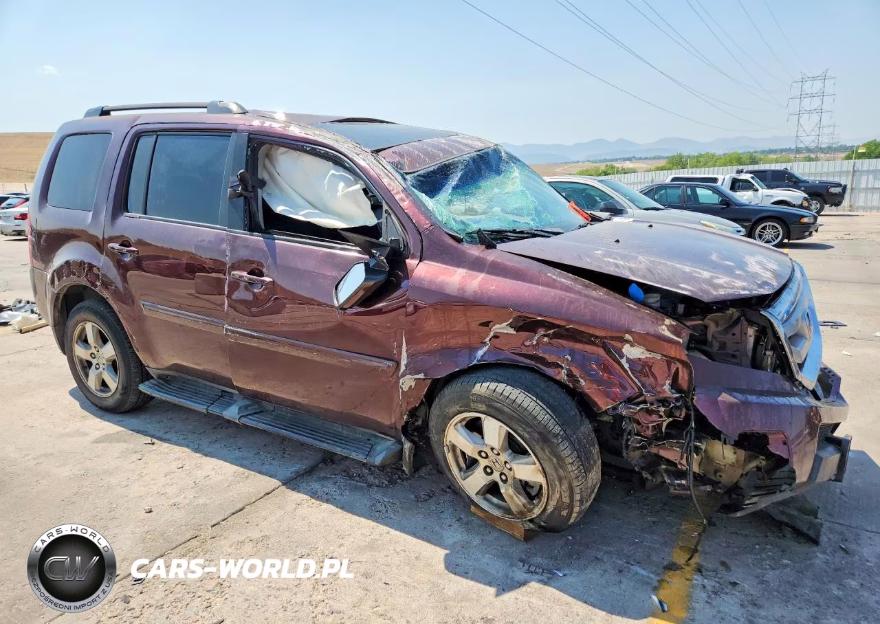 2009 Honda Pilot Exl VIN:5FNYF48589B013117 - 4