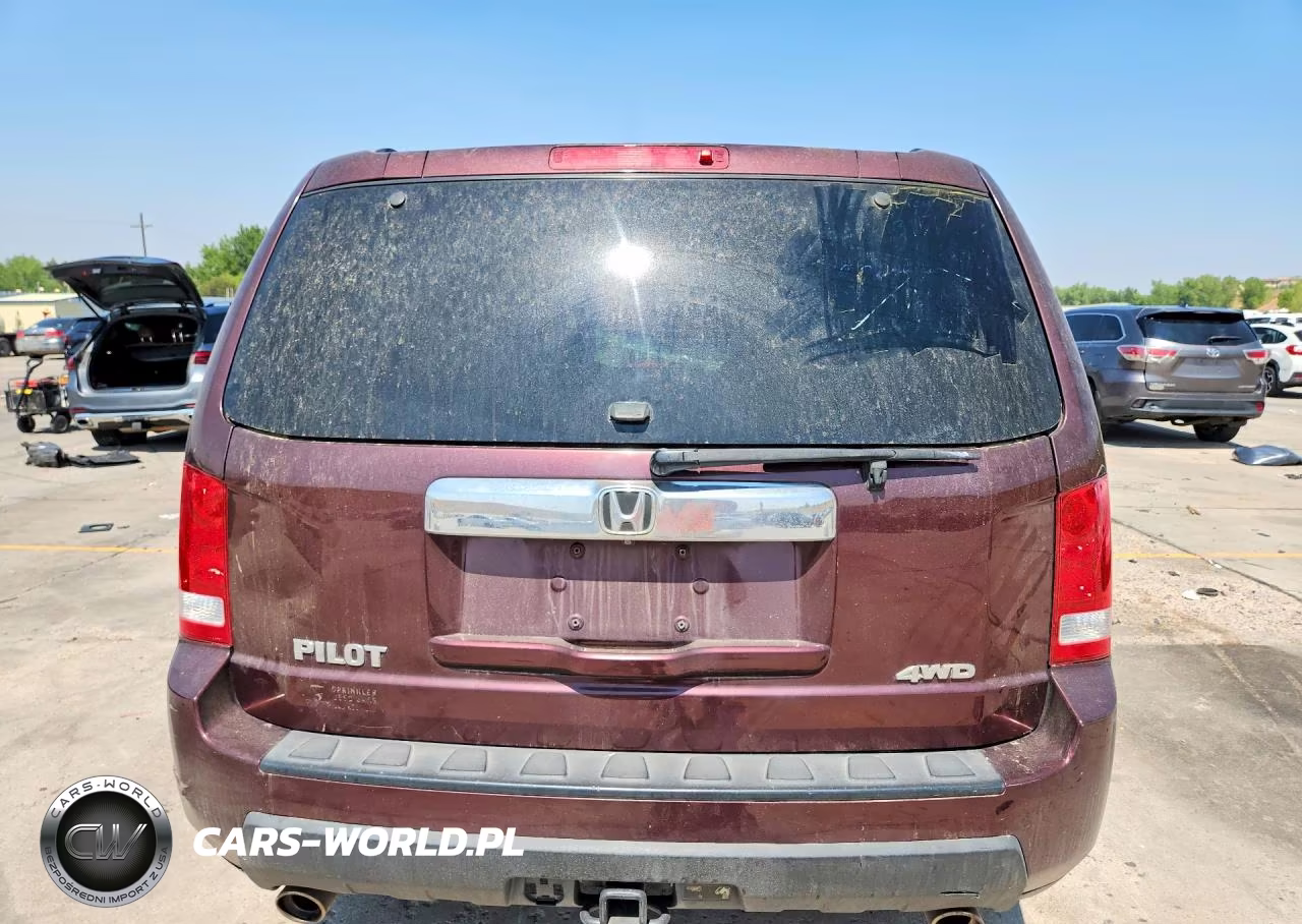 2009 Honda Pilot Exl VIN:5FNYF48589B013117 - 6