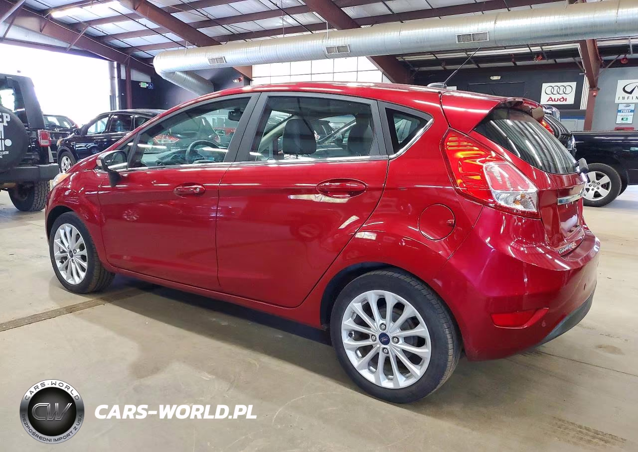 2017 Ford Fiesta Titanium VIN:3FADP4FJ3HM123956 - 2