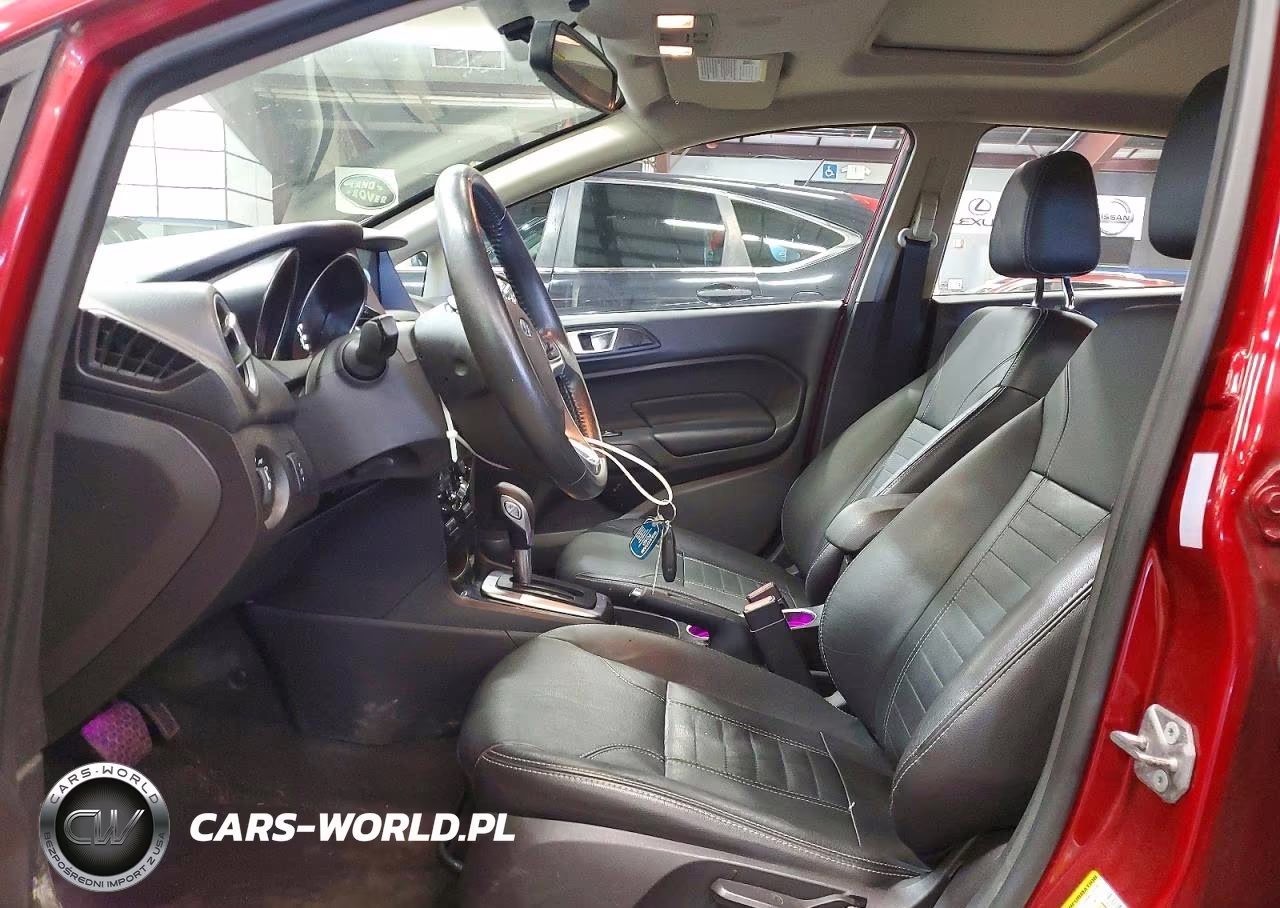 2017 Ford Fiesta Titanium VIN:3FADP4FJ3HM123956 - 7