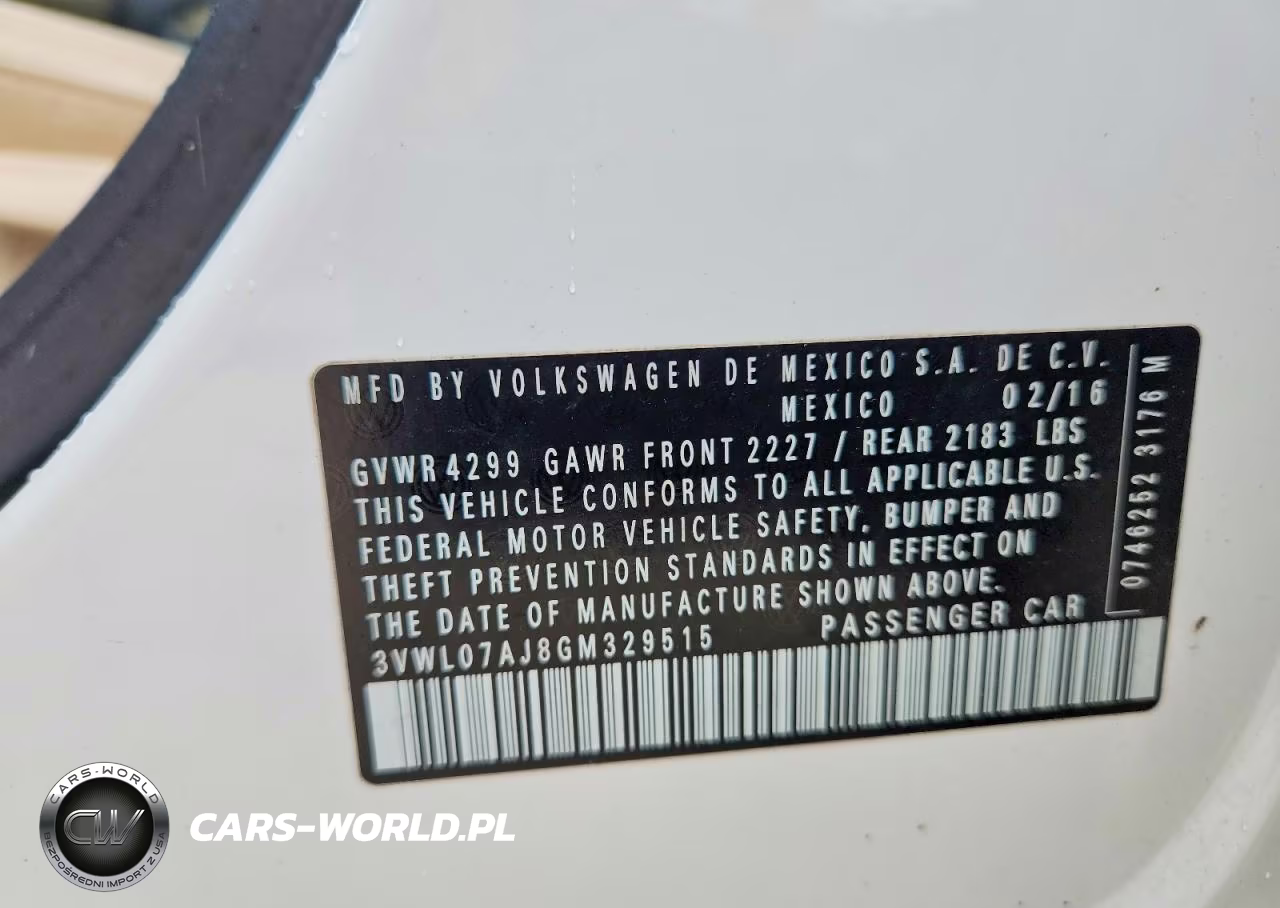 2016 Volkswagen Jetta Sel VIN:3VWL07AJ8GM329515 - 12