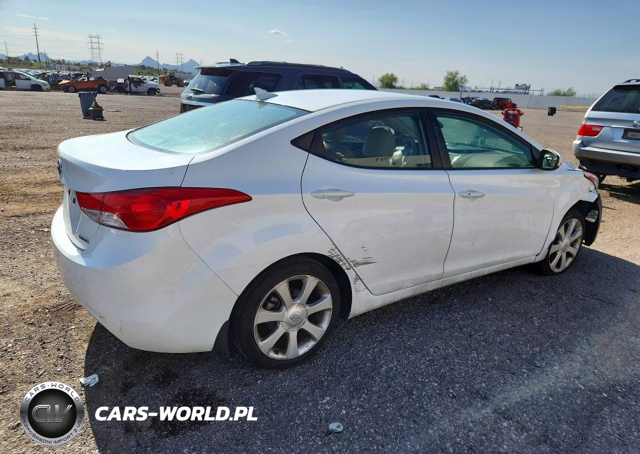 2013 Hyundai Elantra Limited VIN:5NPDH4AEXDH432115 - 3