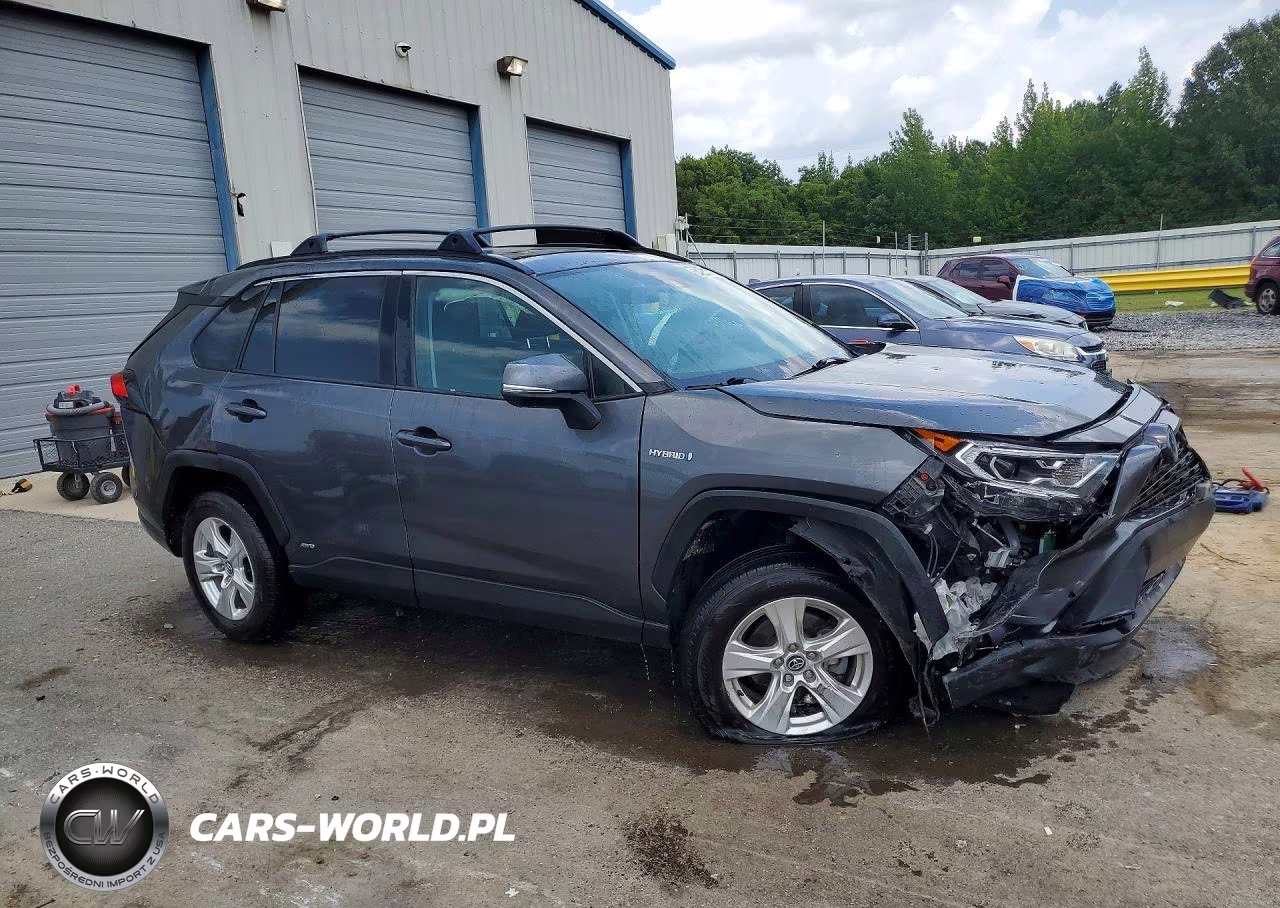 2021 Toyota Rav4 Hybrid Xle VIN:4T3R6RFVXMU017919 - 4