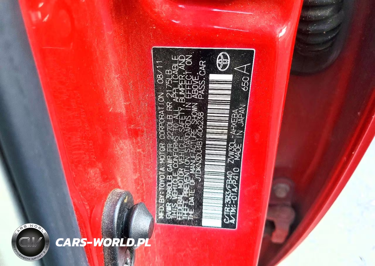 2011 Toyota Prius Three VIN:JTDKN3DU4B1406238 - 12