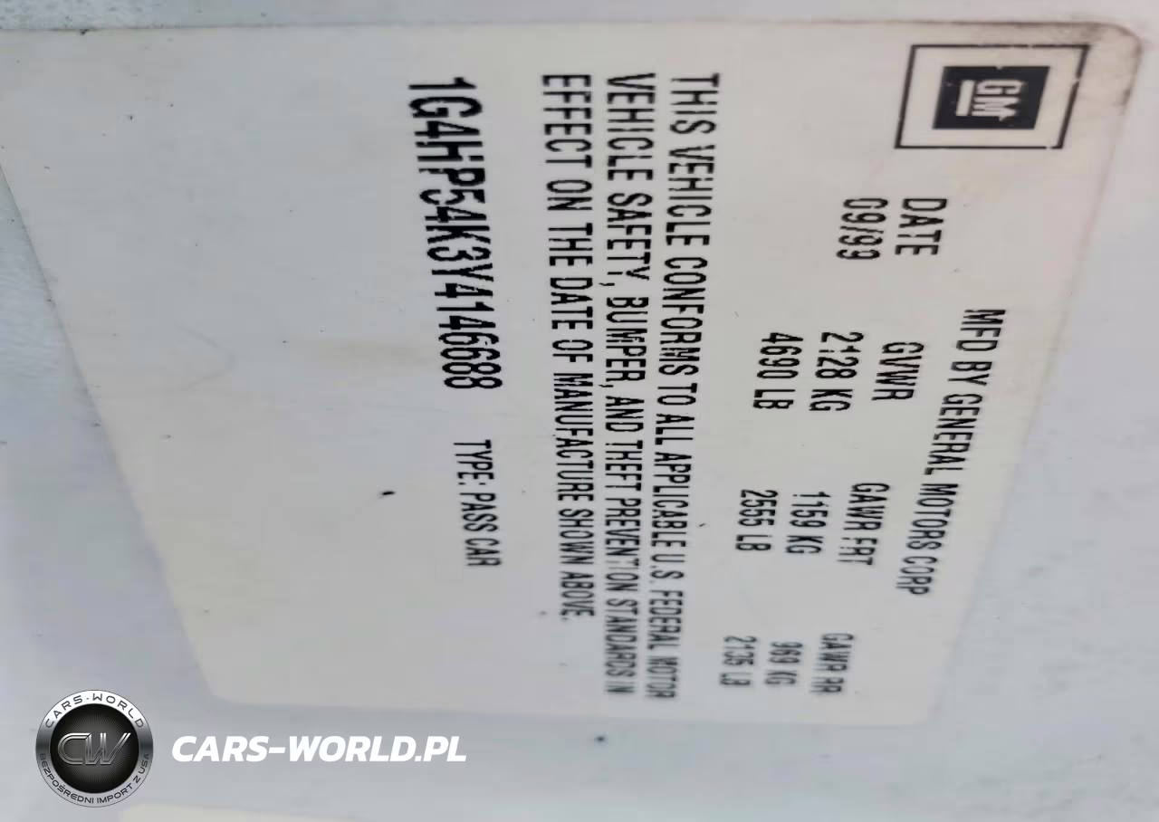 2000 Buick Lesabre VIN:1G4HP54K3Y4146688 - 12