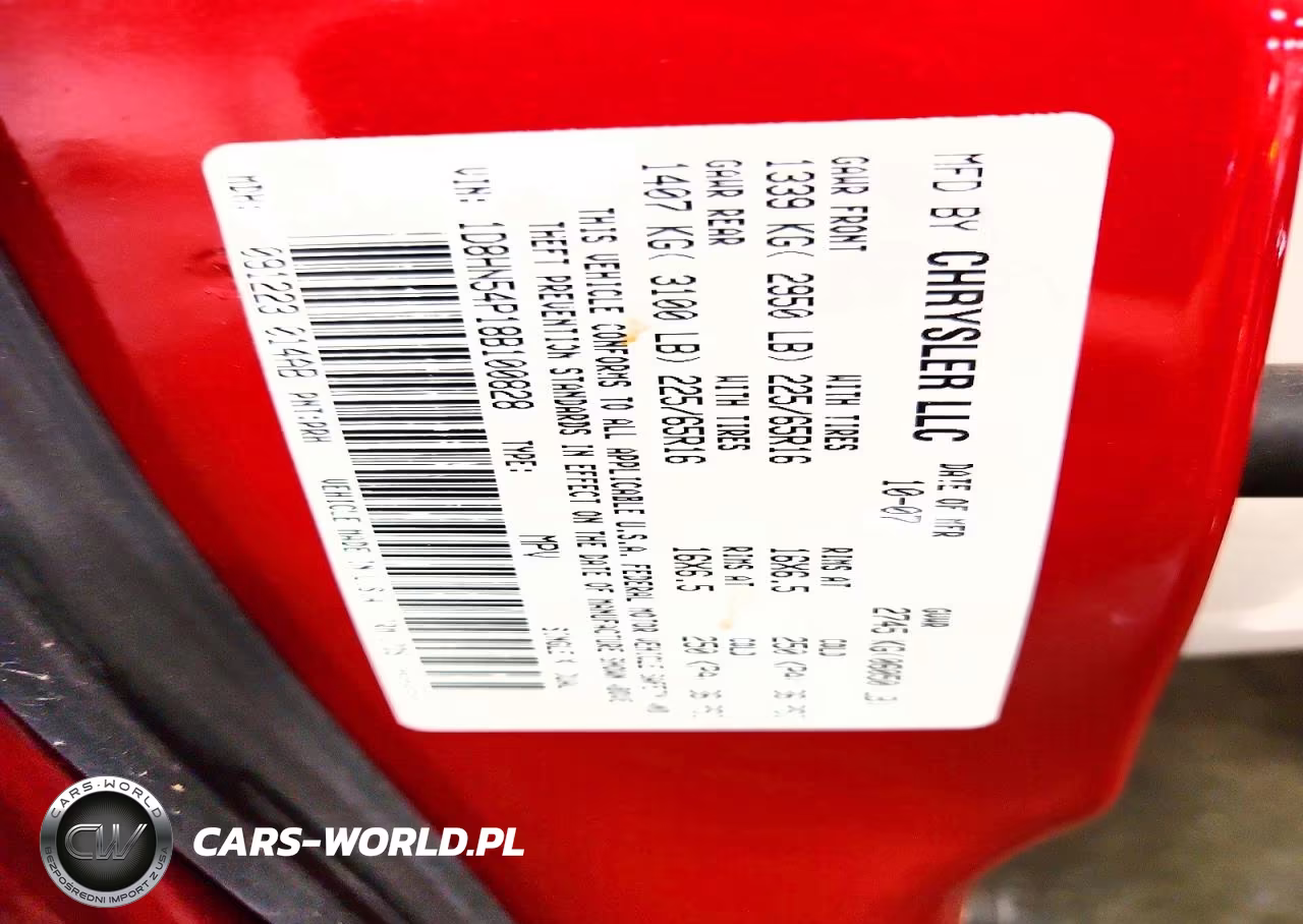 2008 Dodge Grand Caravan Sxt VIN:1D8HN54P18B100828 - 13