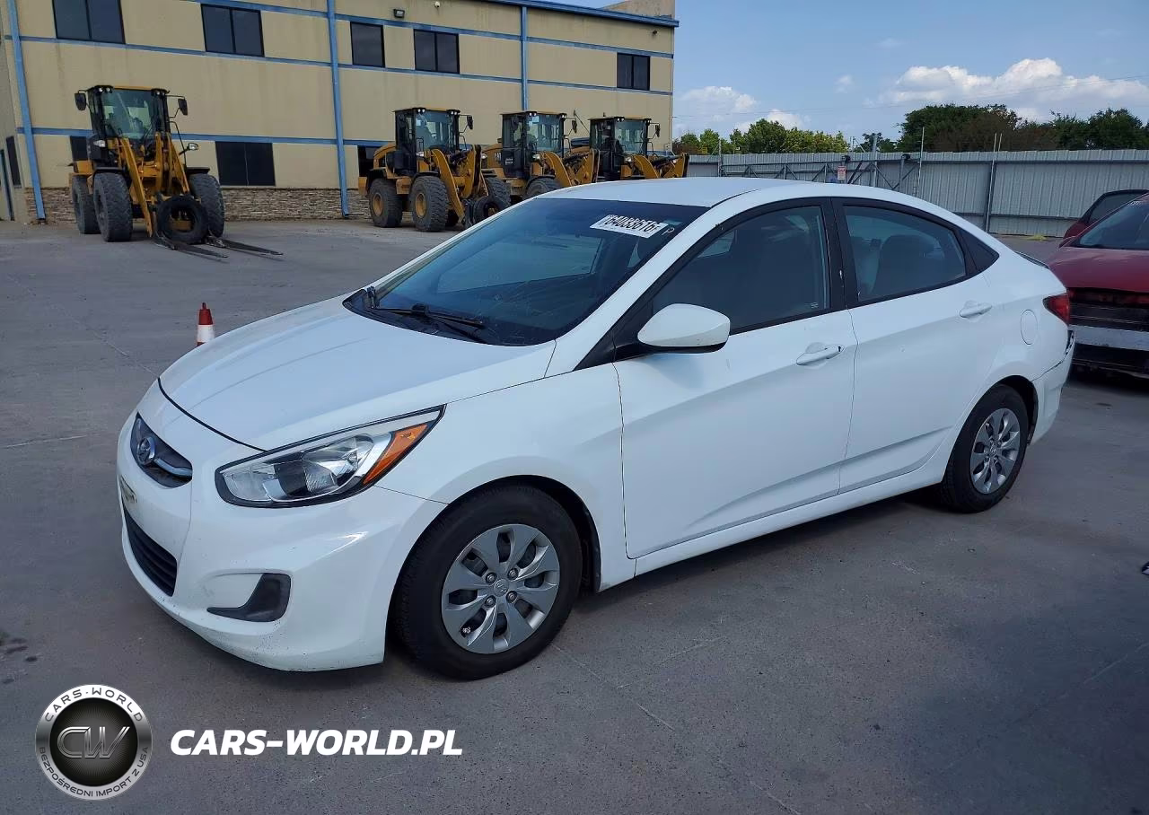2017 Hyundai Accent Se VIN:KMHCT4AE8HU222226 - 1