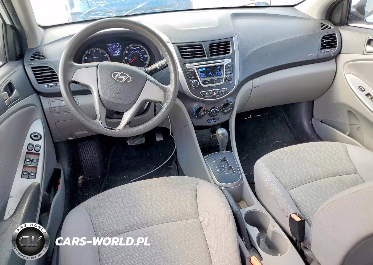2017 Hyundai Accent Se VIN:KMHCT4AE8HU222226 - 8