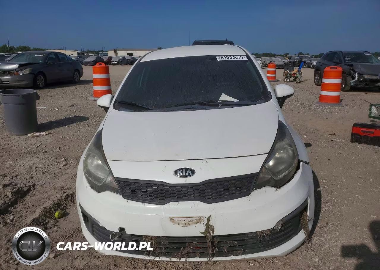 2017 Kia Rio Lx VIN:KNADM4A38H6047949 - 5
