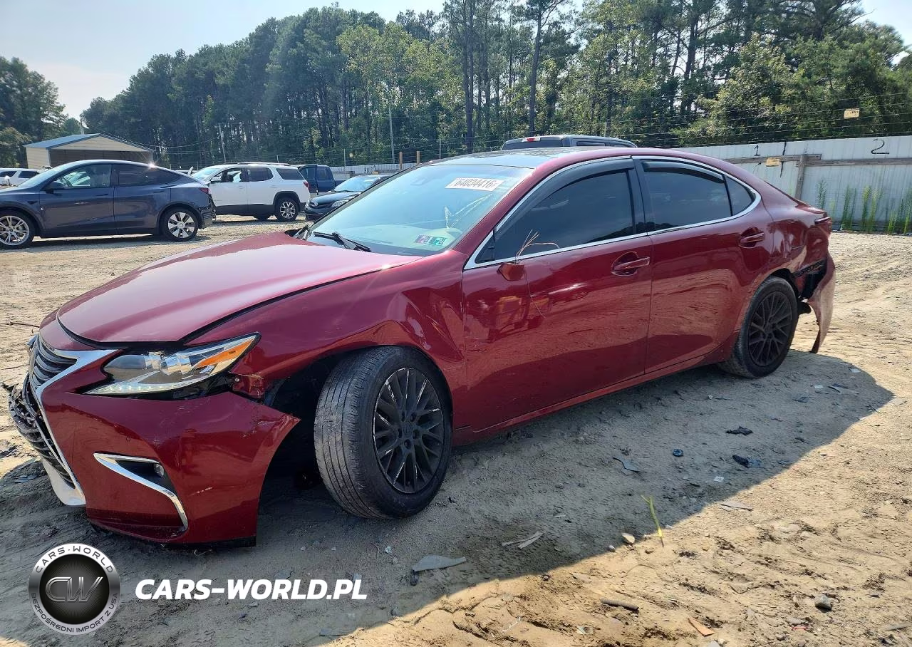 2018 Lexus Es 350 VIN:58ABK1GG5JU084195 - 1