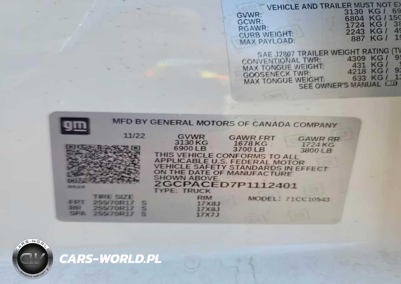 2023 Chevrolet Silverado C1500 Lt VIN:2GCPACED7P1112401 - 11