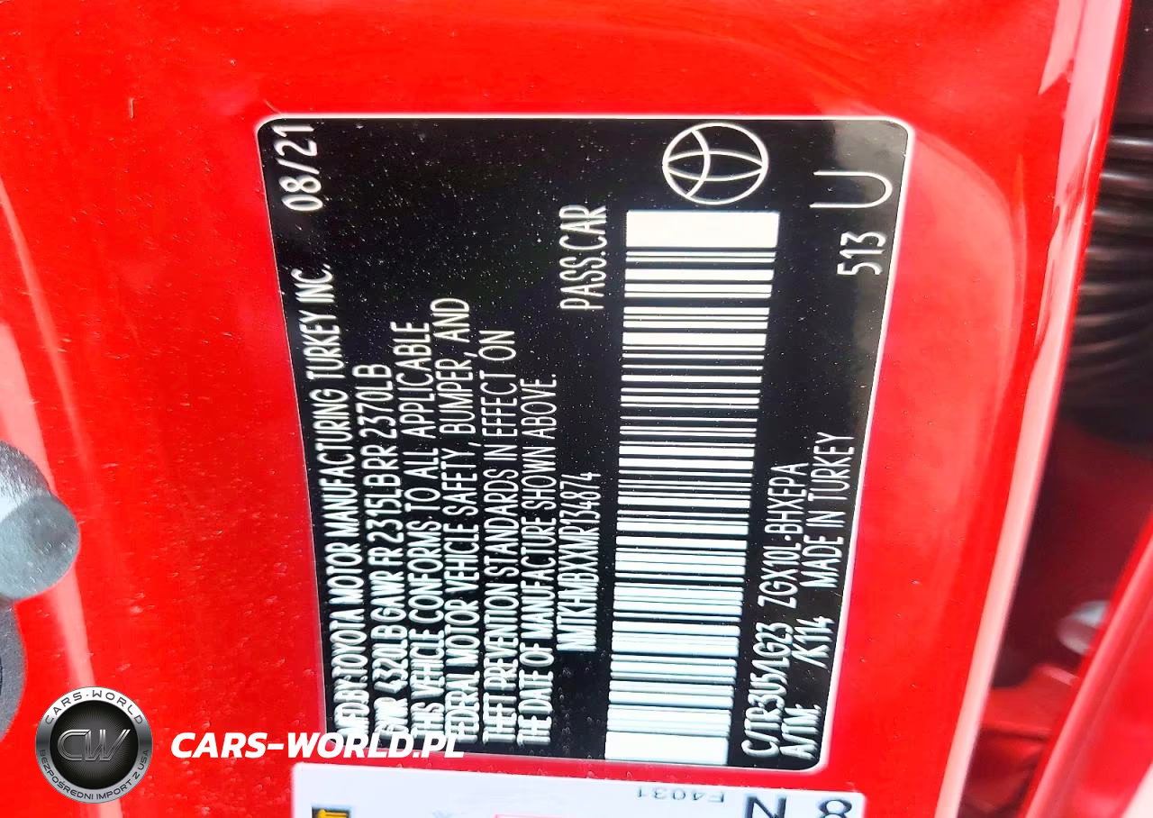 2021 Toyota C-Hr Limited VIN:NMTKHMBXXMR134874 - 12
