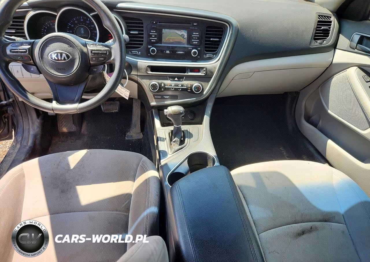 2015 Kia Optima Lx VIN:KNAGM4A76F5557669 - 8