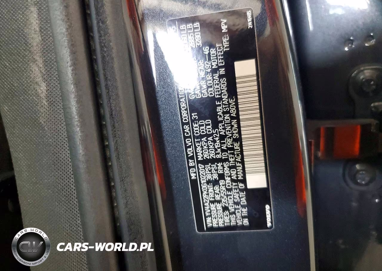 2016 Volvo Xc90 T6 VIN:YV4A22PK0G1022017 - 12