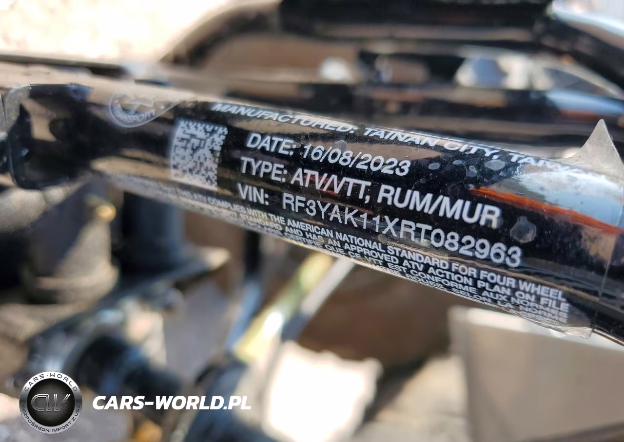 2024 Polaris Outlaw Atv VIN:RF3YAK11XRT082963 - 10