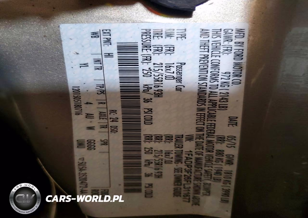 2015 Ford Focus Se VIN:1FADP3F26FL311677 - 12