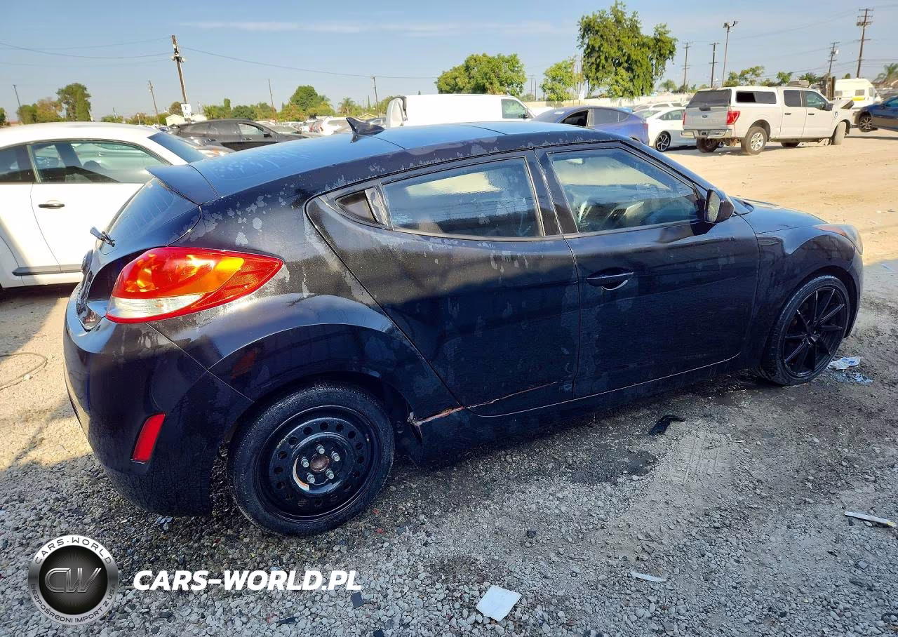 2013 Hyundai Veloster Base VIN:KMHTC6AD5DU144436 - 3