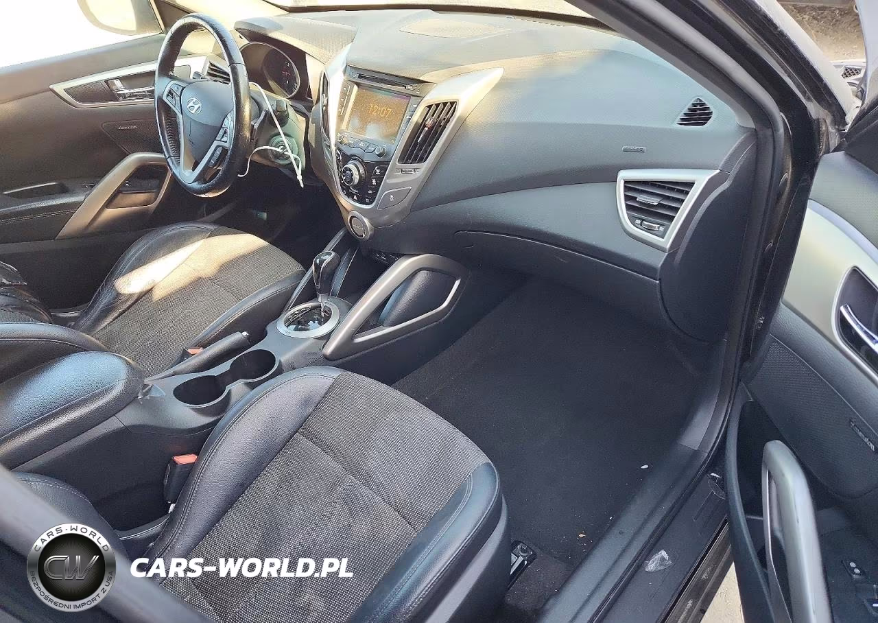 2013 Hyundai Veloster Base VIN:KMHTC6AD5DU144436 - 8