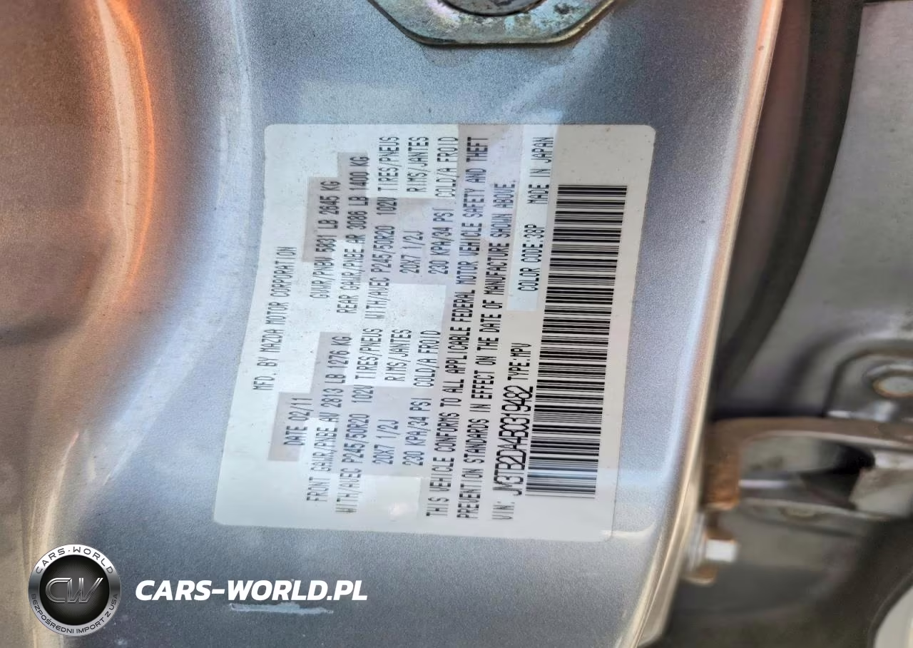 2011 Mazda Cx-9 VIN:JM3TB2DA4B0319482 - 13