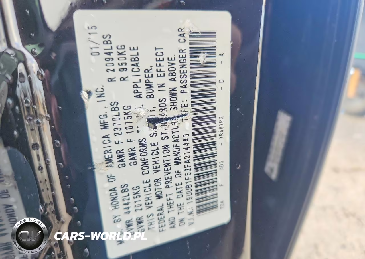 2015 Acura Tlx Tech VIN:19UUB1F52FA014443 - 13