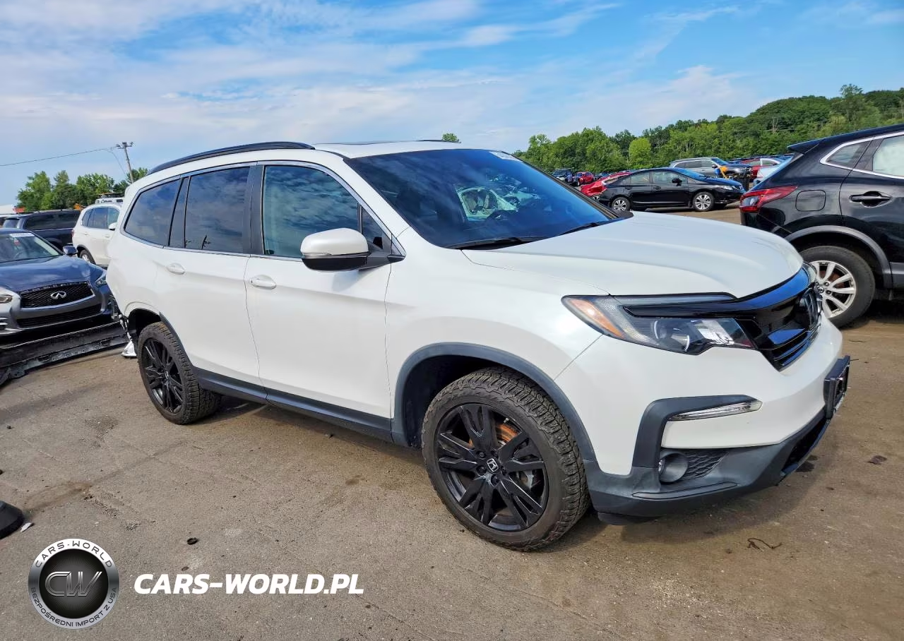 2022 Honda Pilot Se VIN:5FNYF6H22NB060042 - 4