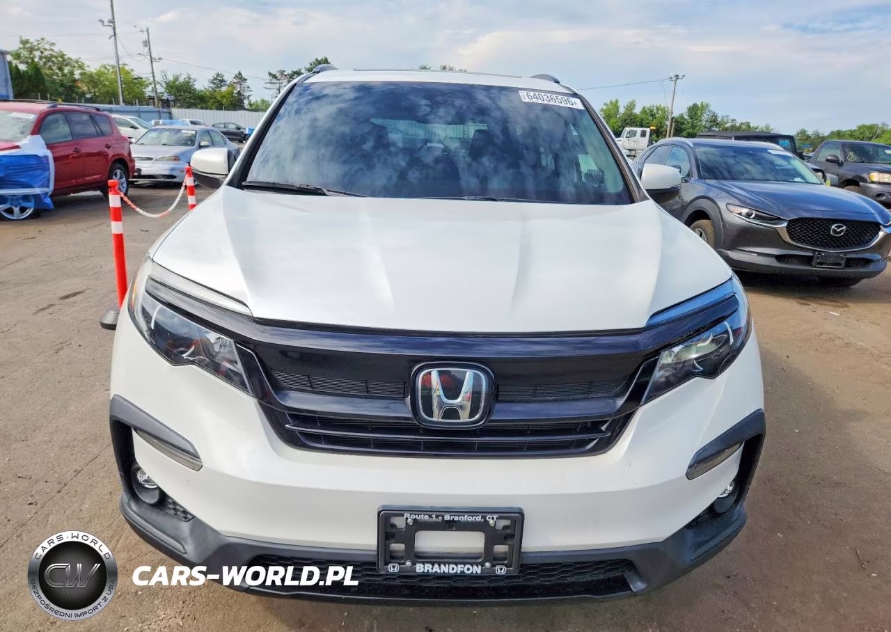 2022 Honda Pilot Se VIN:5FNYF6H22NB060042 - 5