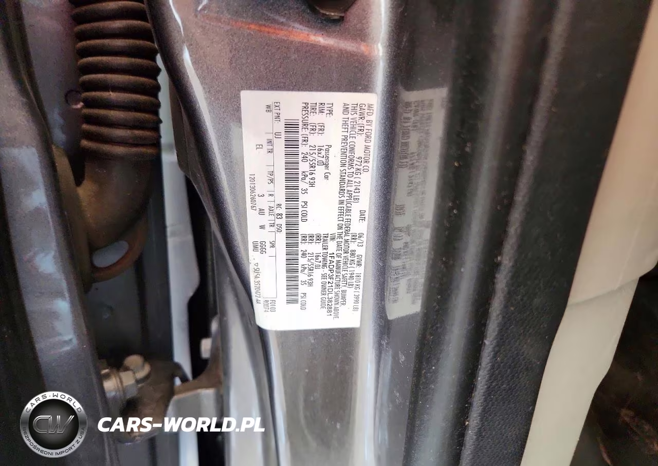 2013 Ford Focus VIN:1FADP3F21DL382881 - 12