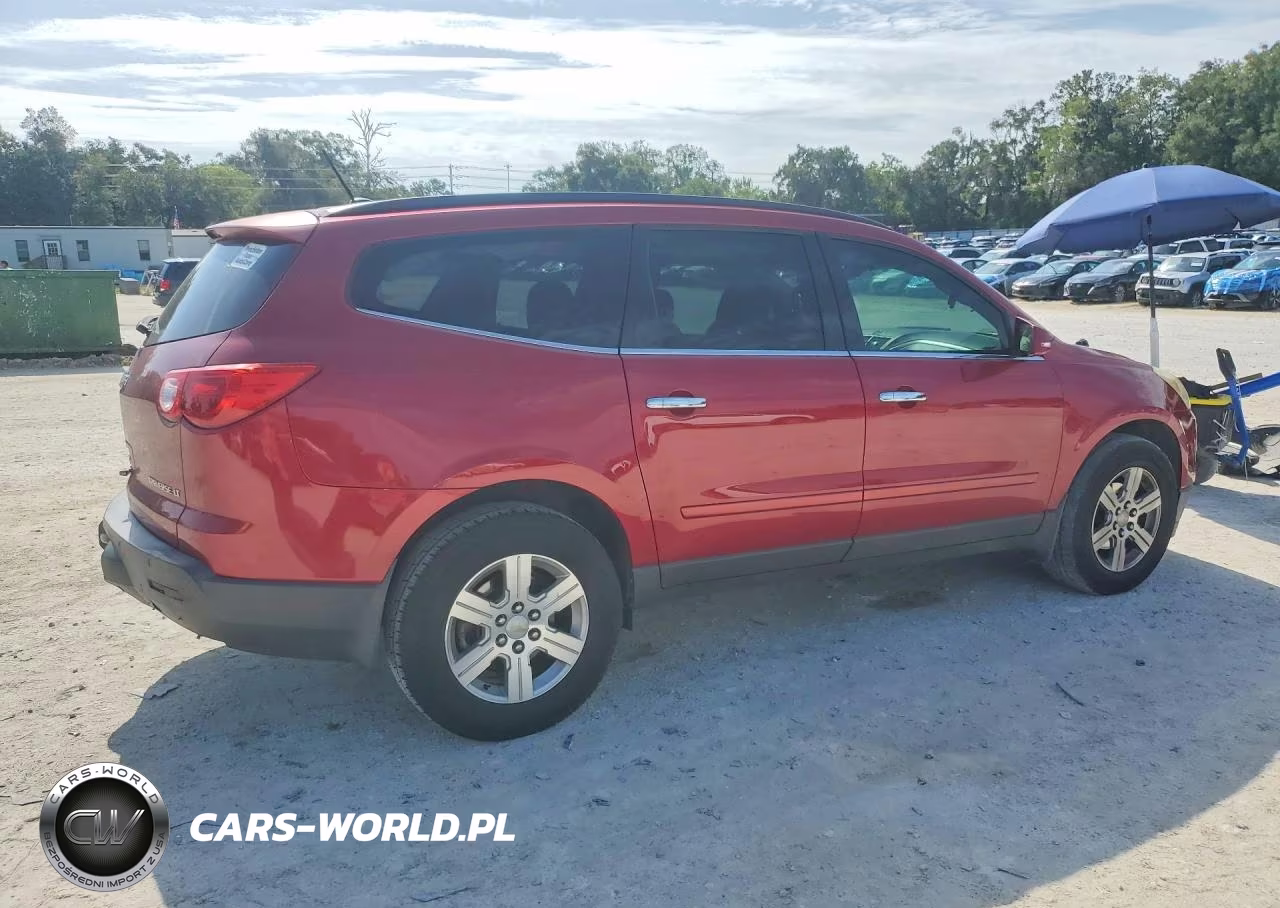 2012 Chevrolet Traverse Lt VIN:1GNKRGED3CJ124191 - 3