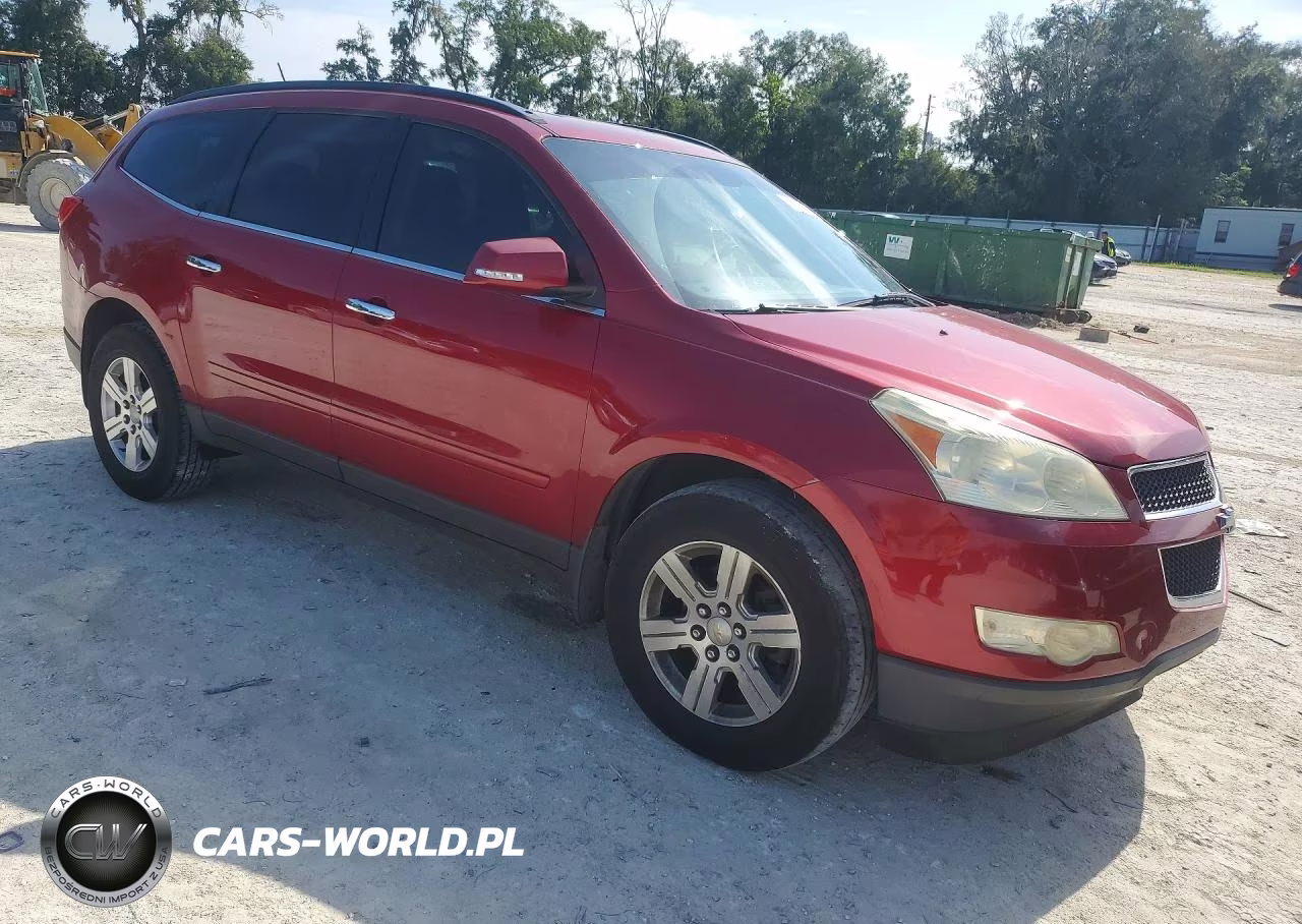 2012 Chevrolet Traverse Lt VIN:1GNKRGED3CJ124191 - 4