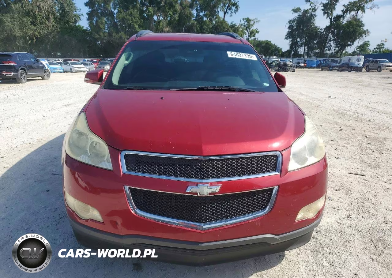 2012 Chevrolet Traverse Lt VIN:1GNKRGED3CJ124191 - 5