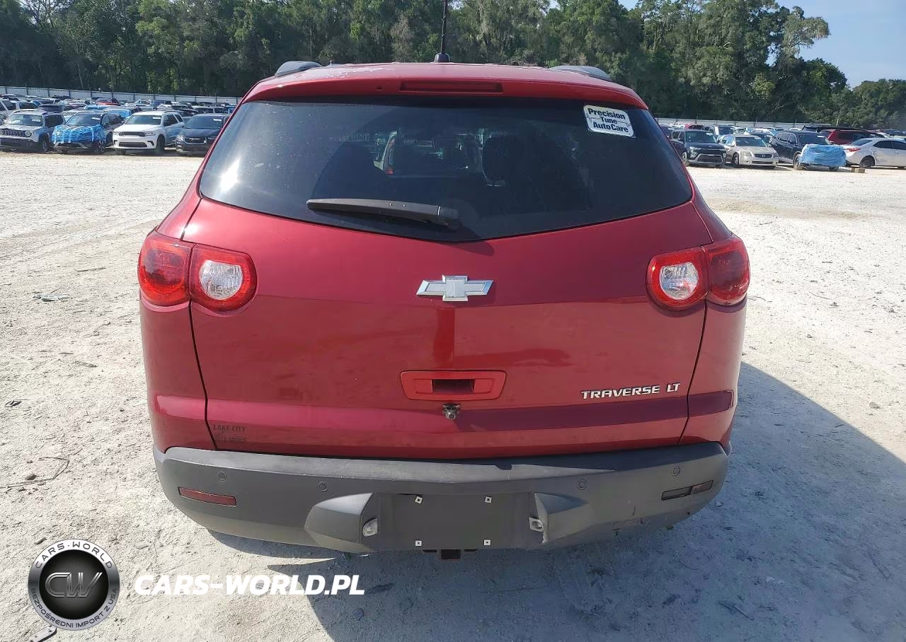 2012 Chevrolet Traverse Lt VIN:1GNKRGED3CJ124191 - 6