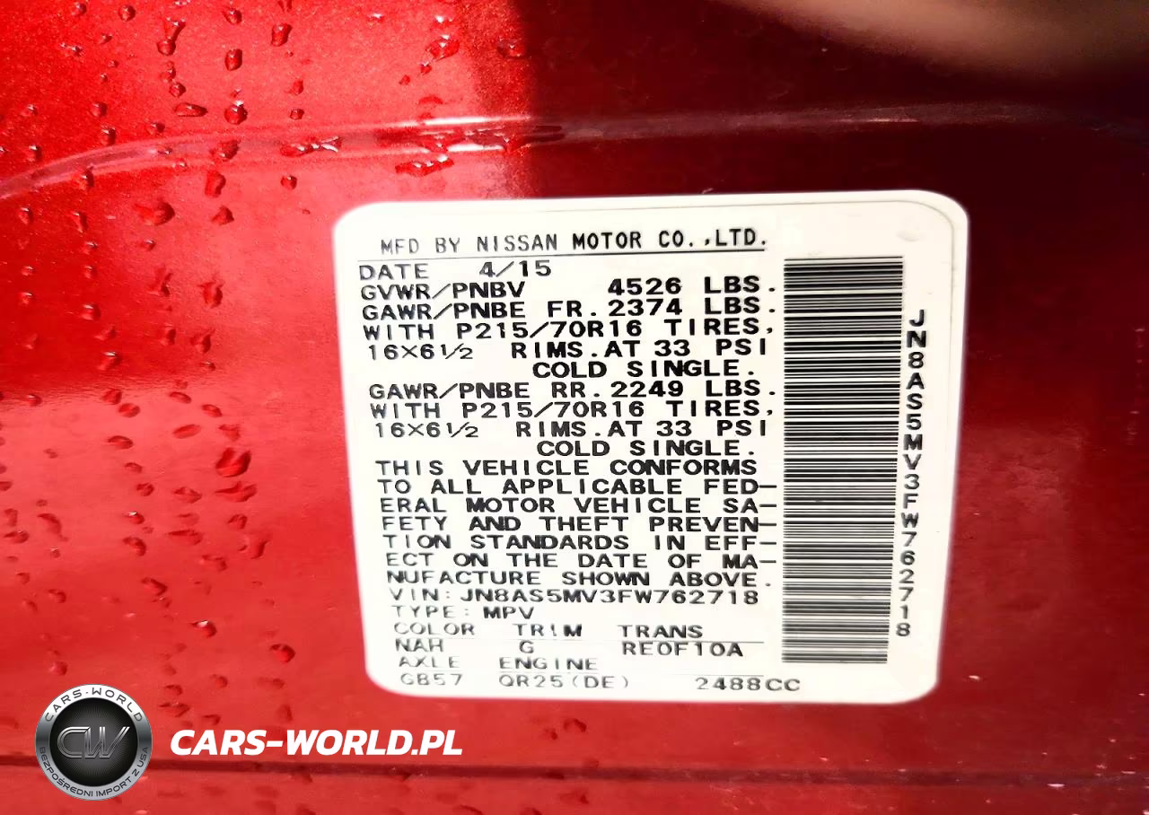 2015 Nissan Rogue Select S VIN:JN8AS5MV3FW762718 - 13