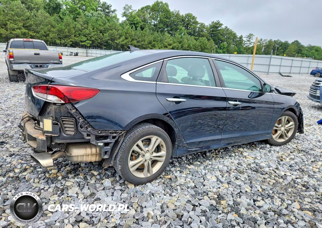 2019 Hyundai Sonata Sel VIN:5NPE34AF6KH813758 - 3