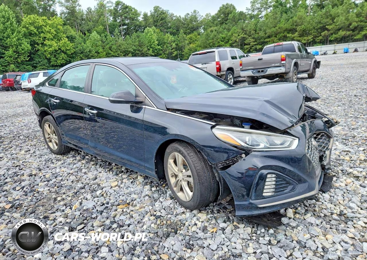 2019 Hyundai Sonata Sel VIN:5NPE34AF6KH813758 - 4