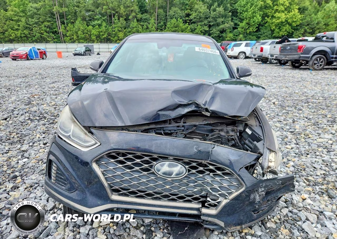 2019 Hyundai Sonata Sel VIN:5NPE34AF6KH813758 - 5