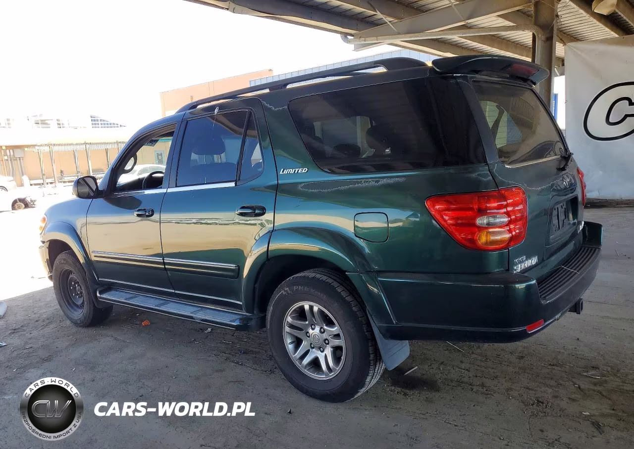2004 Toyota Sequoia Limited VIN:5TDBT48A74S229587 - 2