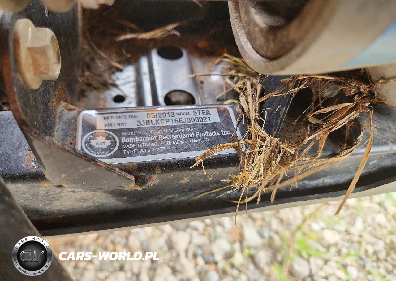 2014 Can-Am Outlander Atv VIN:3JBLKCP16EJ000021 - 10