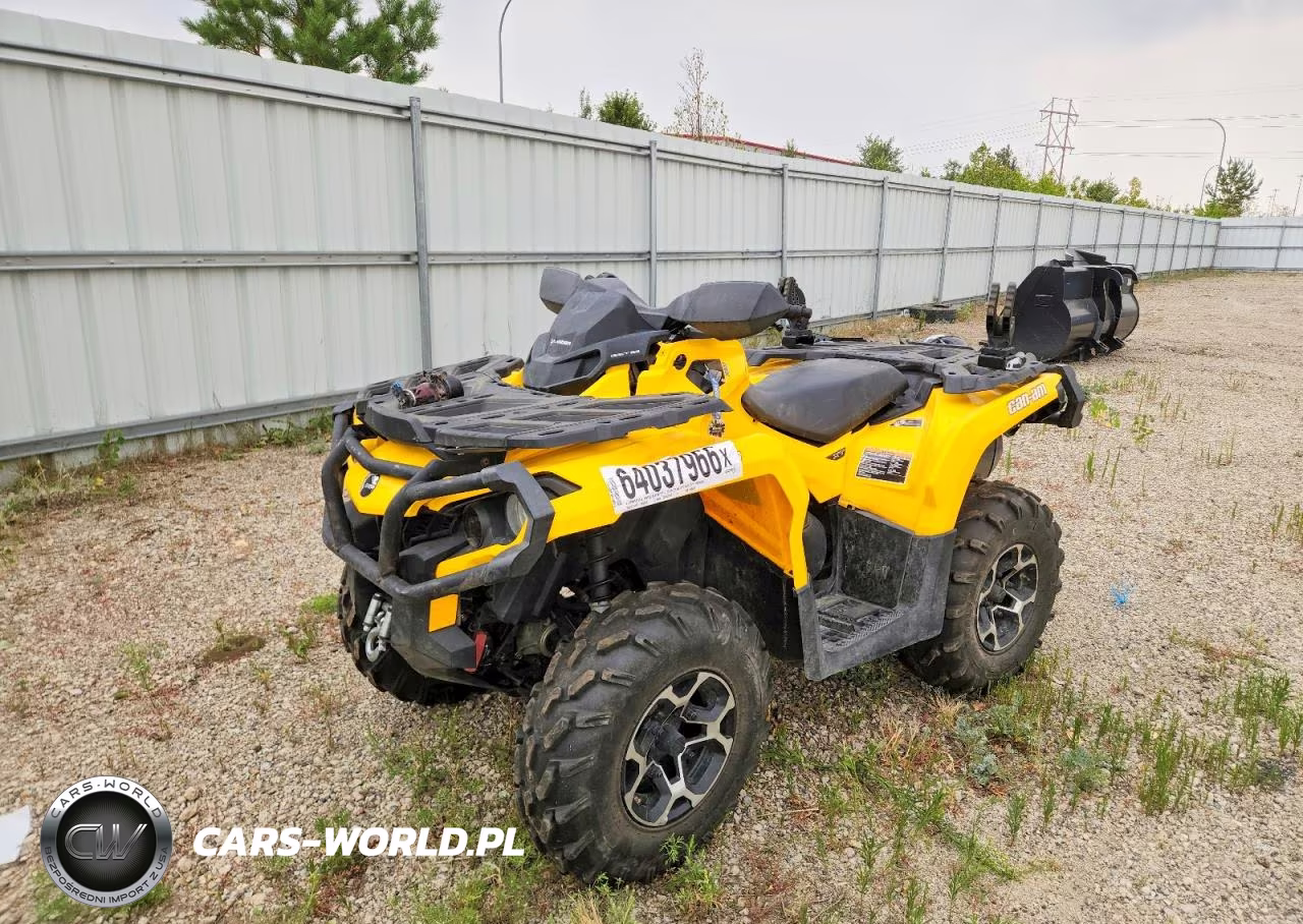 2014 Can-Am Outlander Atv VIN:3JBLKCP16EJ000021 - 2