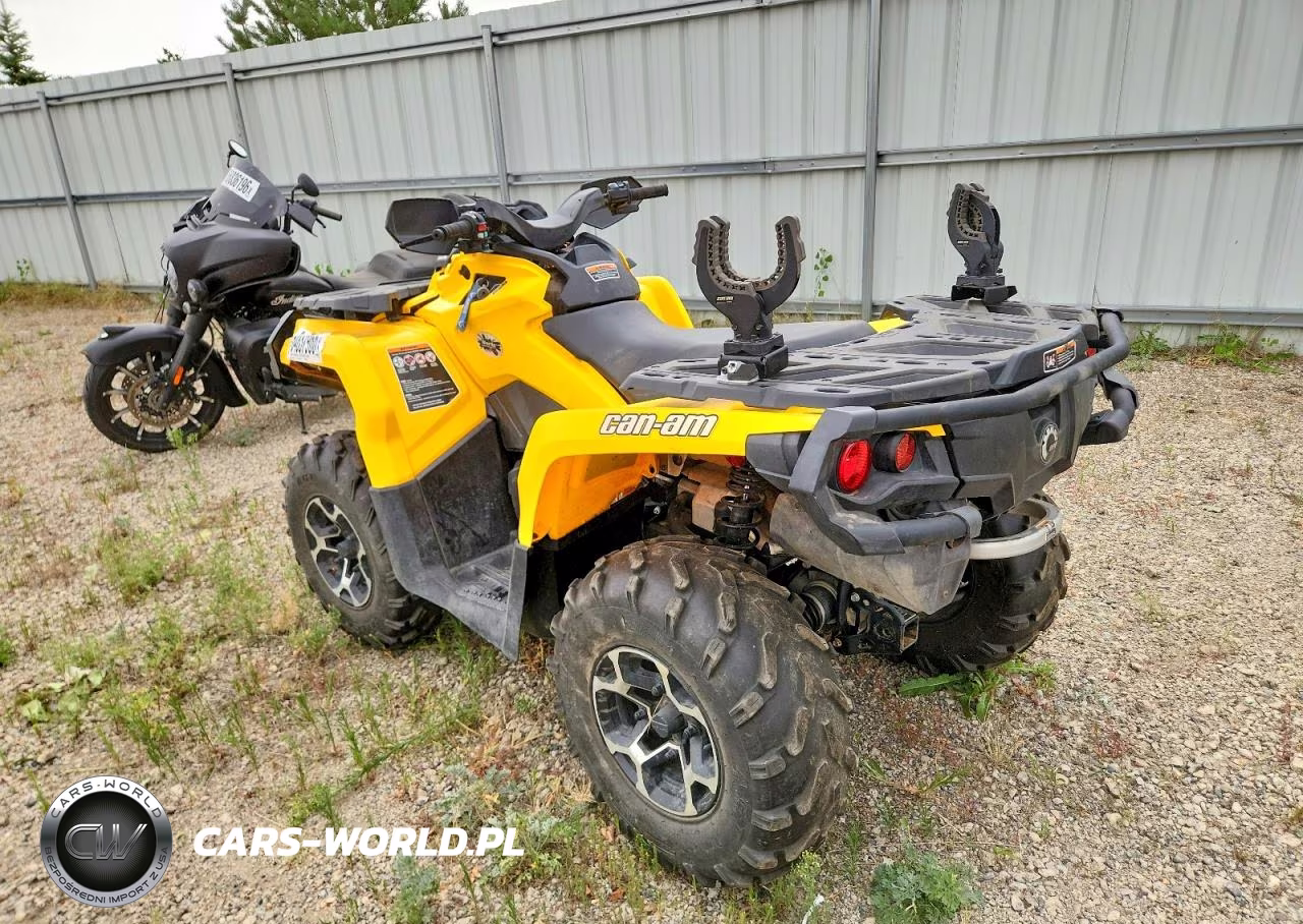 2014 Can-Am Outlander Atv VIN:3JBLKCP16EJ000021 - 3
