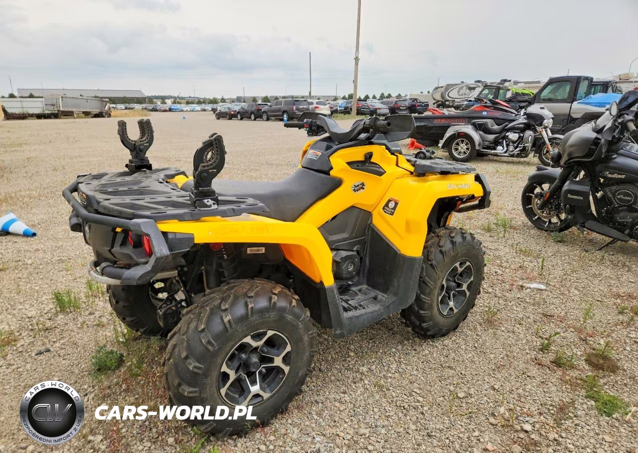 2014 Can-Am Outlander Atv VIN:3JBLKCP16EJ000021 - 4
