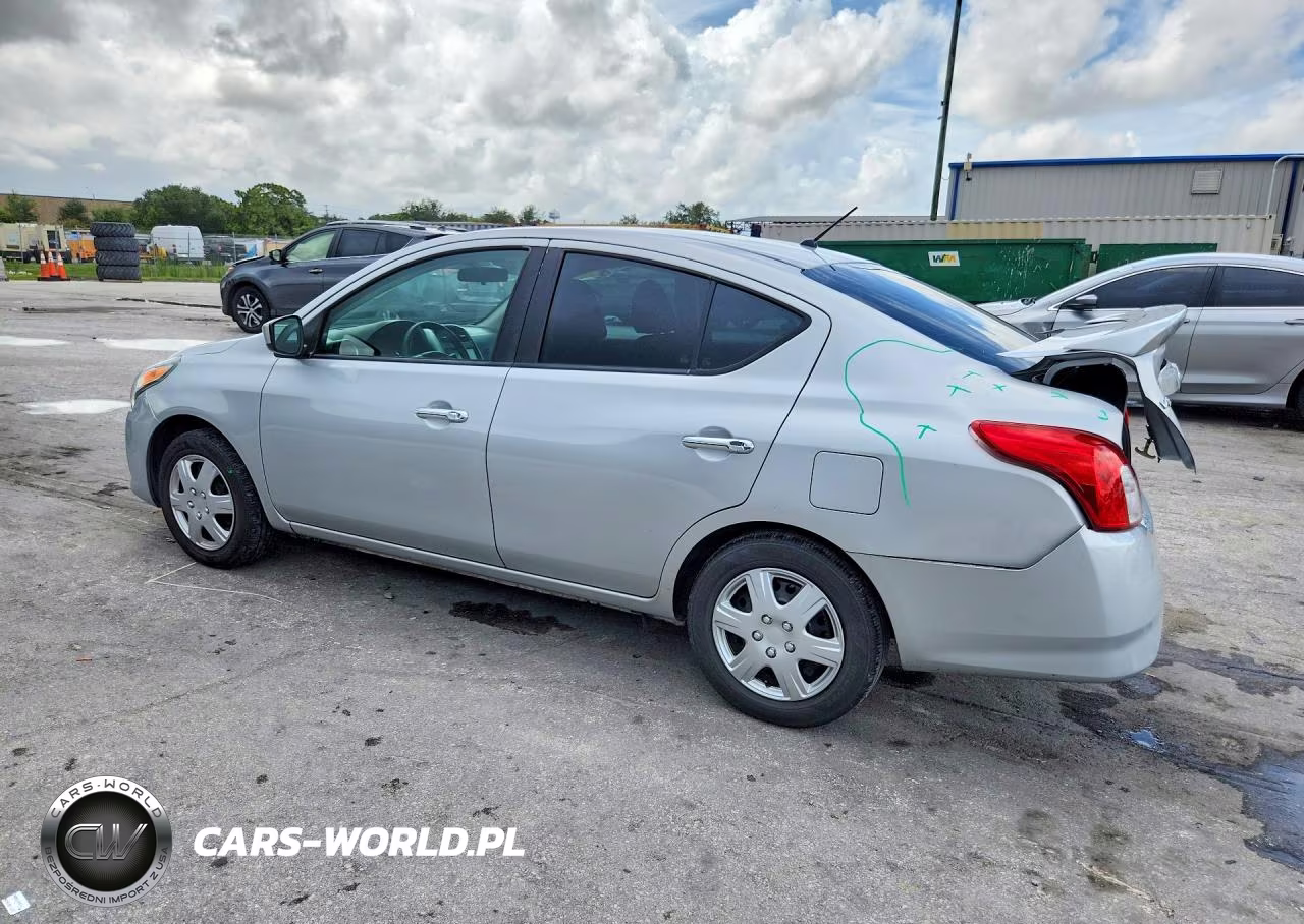2019 Nissan Versa Sv VIN:3N1CN7AP1KL851414 - 2