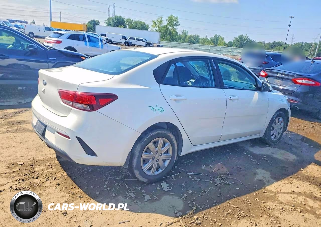 2021 Kia Rio Lx VIN:3KPA24AD8ME408993 - 3