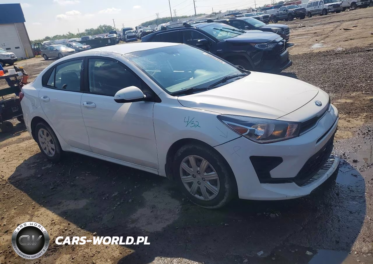 2021 Kia Rio Lx VIN:3KPA24AD8ME408993 - 4