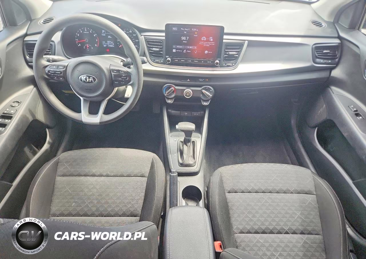 2021 Kia Rio S VIN:3KPA25ADXME413411 - 8