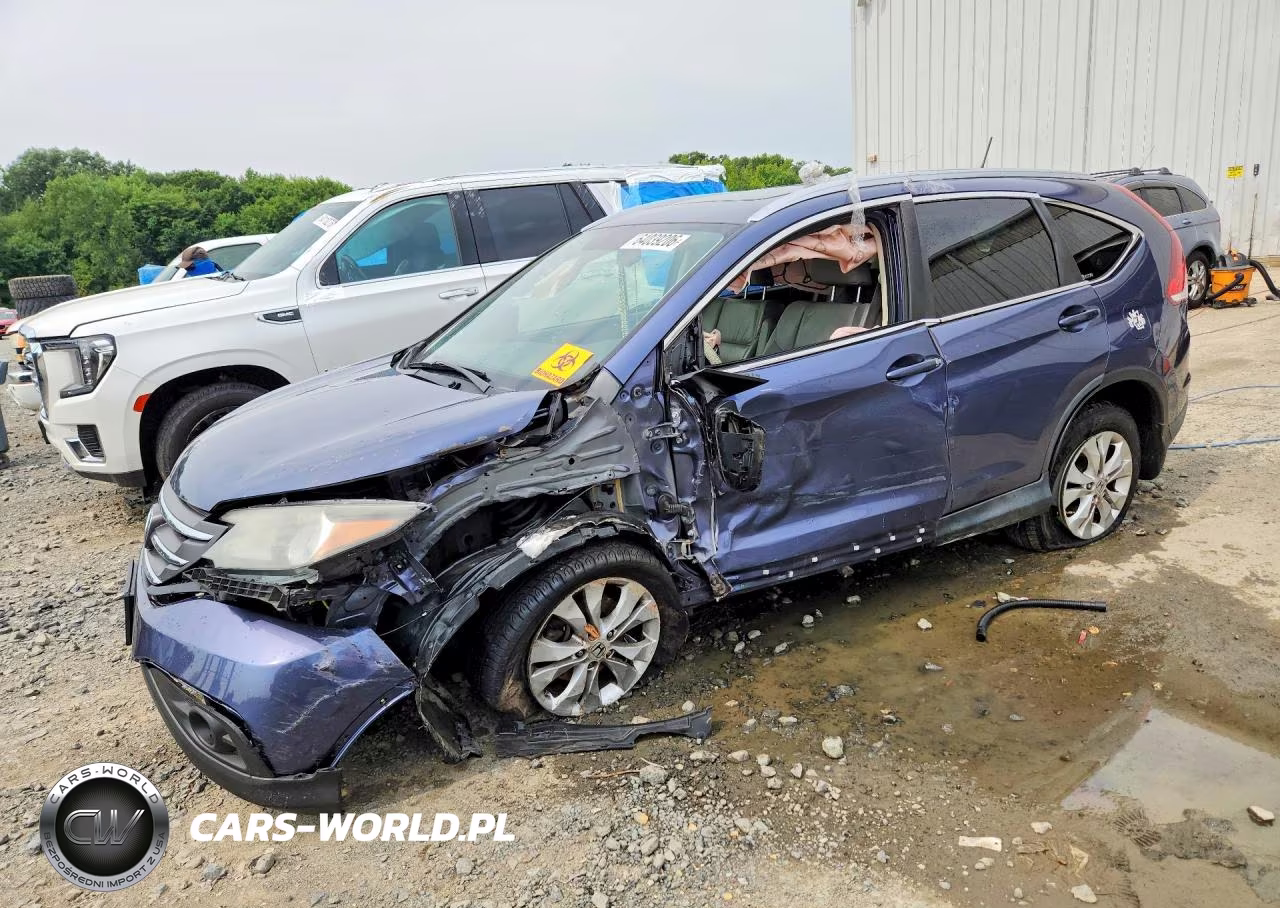 2012 Honda Cr-V Exl VIN:JHLRM4H76CC012454 - 1