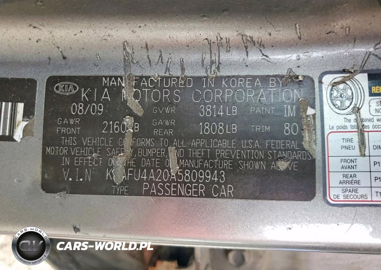 2010 Kia Forte Ex VIN:KNAFU4A20A5809943 - 13