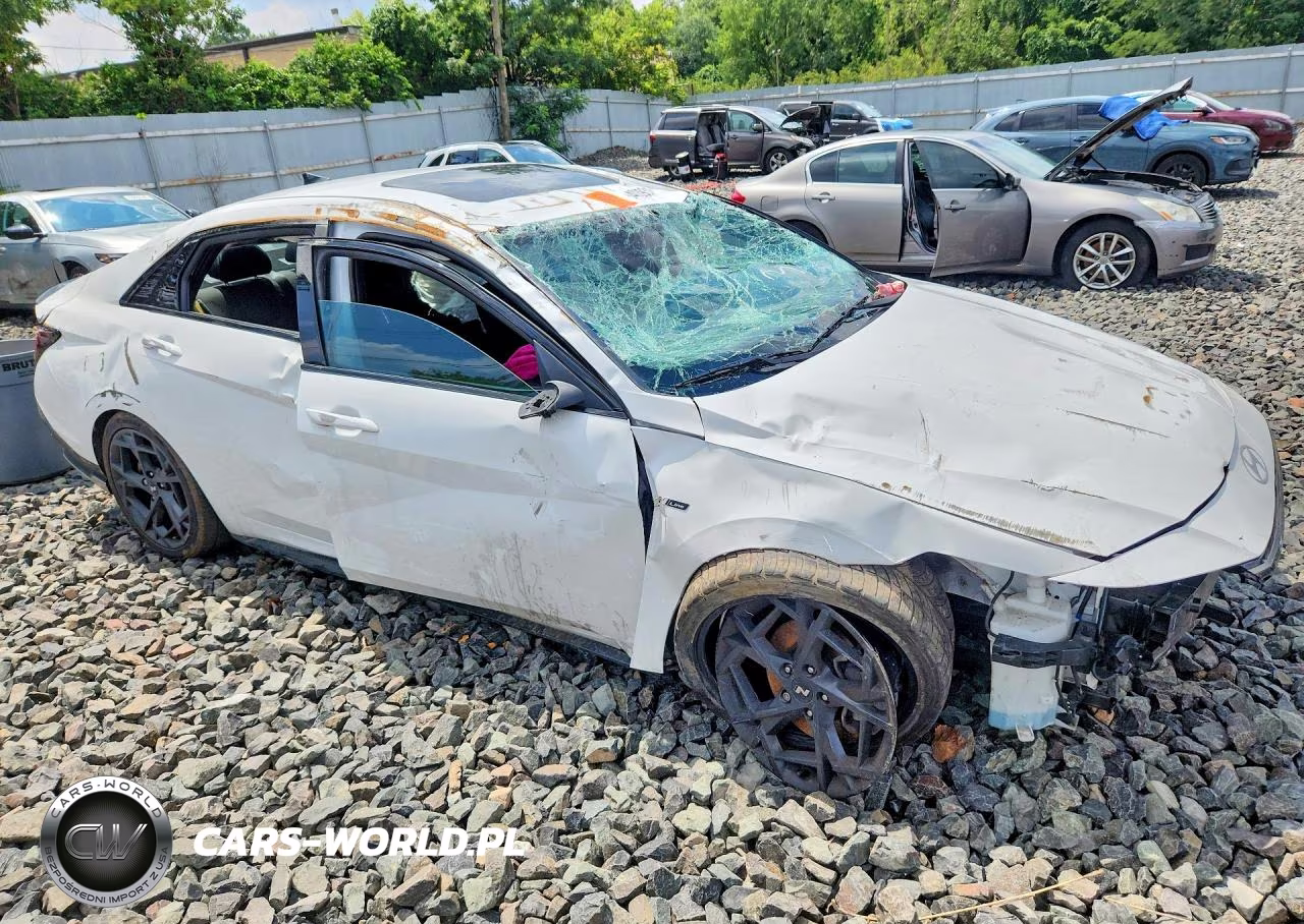 2025 Hyundai Elantra N Line VIN:KMHLR4DF8SU997653 - 4