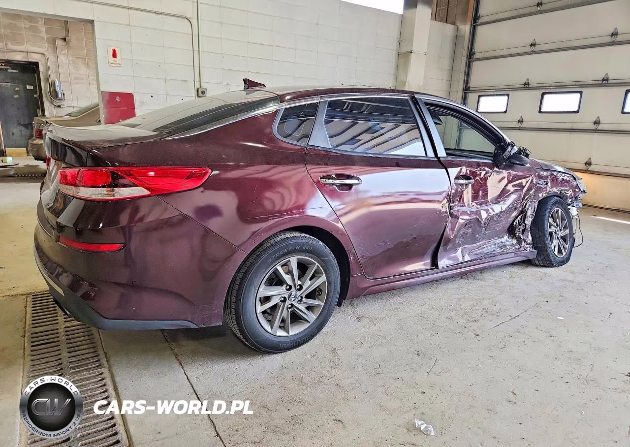 2019 Kia Optima Lx VIN:5XXGT4L37KG298647 - 3