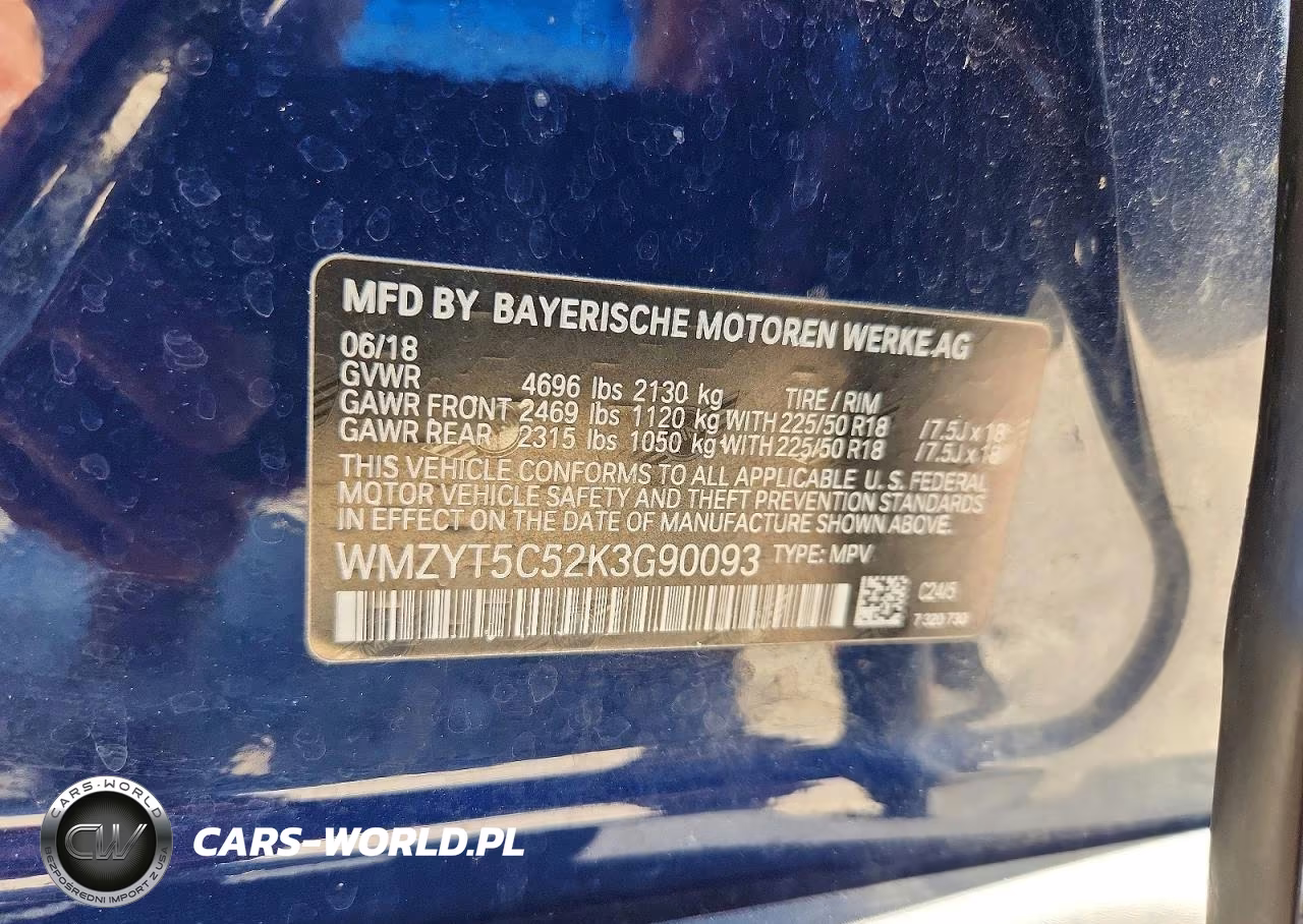 2019 Mini Cooper S Countryman All4 VIN:WMZYT5C52K3G90093 - 14